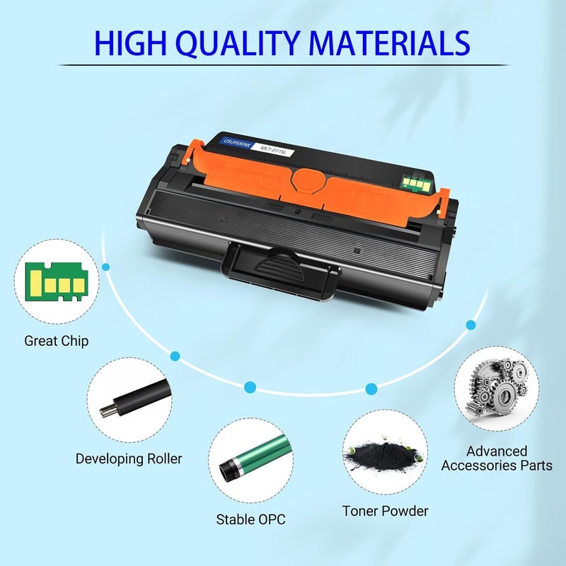 SuperInk 4 Pack MLT-D115L MLT-D115S High Yield Black Toner Cartridge Compatible for Samsung Xpress SL-M2880FW SL-M2870FW SL-M2830DW Laser Printer - Image 5